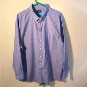 Stafford Men's Blue Shirt